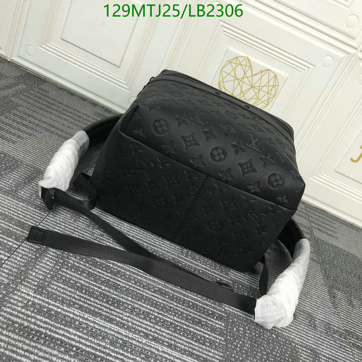 LV Bags-(4A)-Backpack-,Code: LB2306,$: 129USD