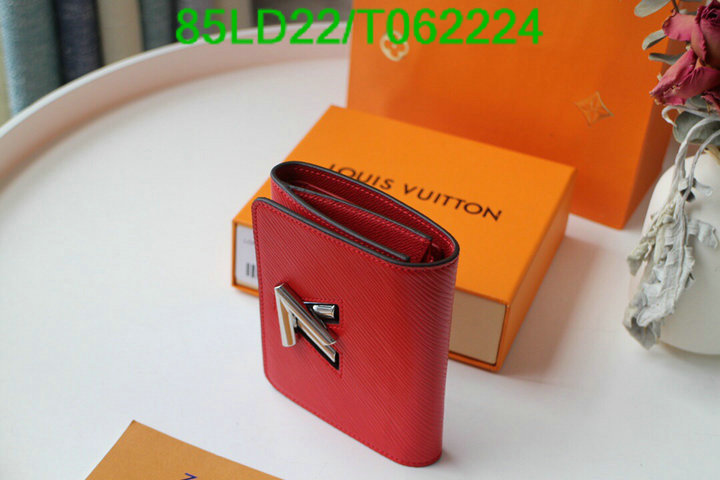 LV Bags-(Mirror)-Wallet-,Code: T062224,$: 85USD