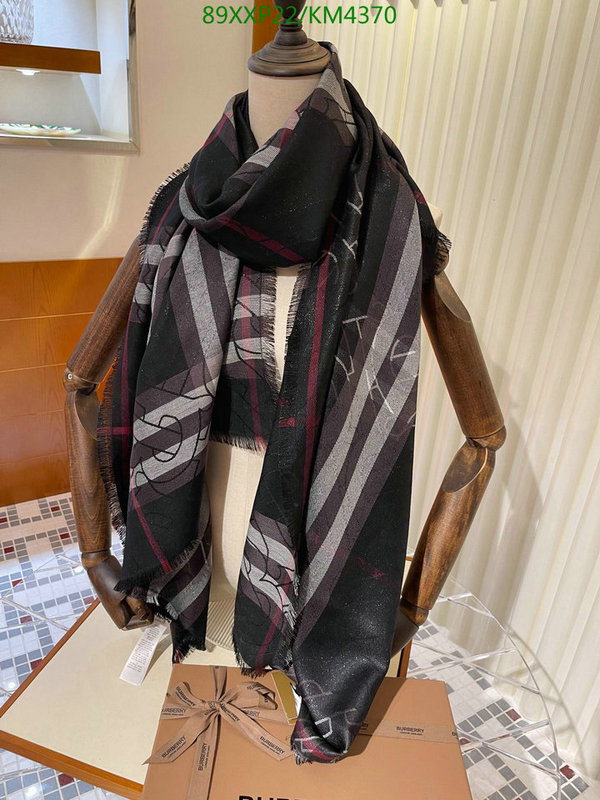 Scarf-Burberry, Code: KM4370,$: 89USD