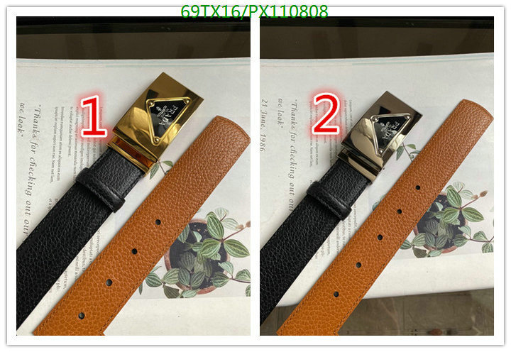 Belts-Prada, Code: PX110808,$: 69USD