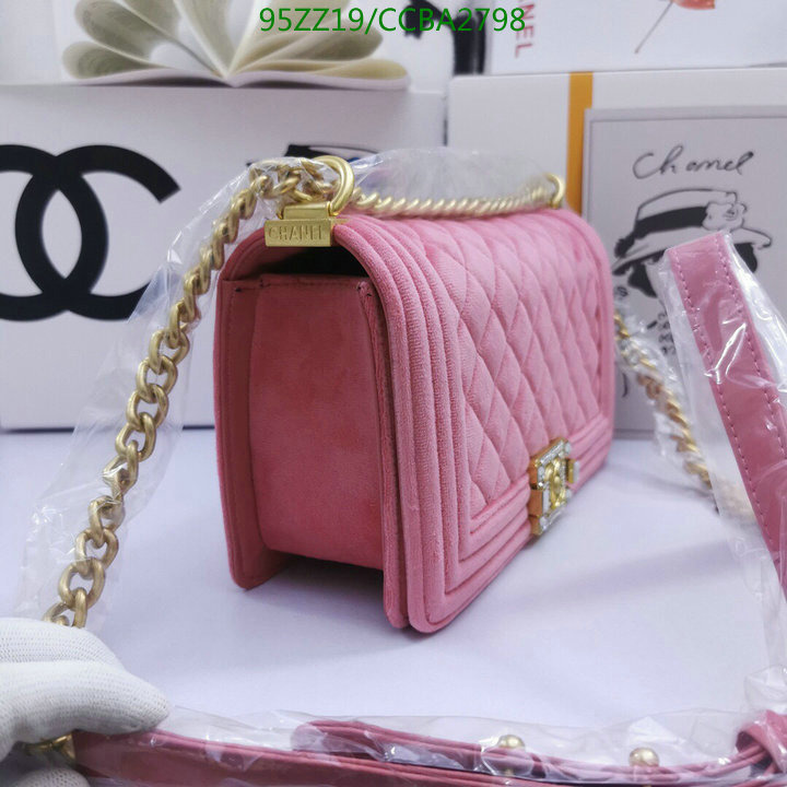 Chanel Bags ( 4A )-Le Boy,Code: CCBA2798,$: 95USD