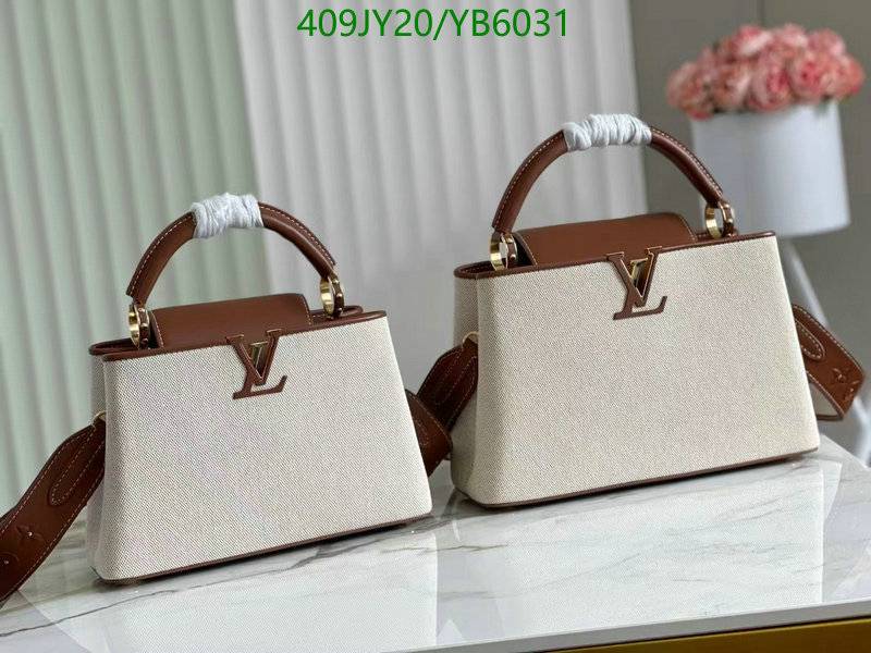 LV Bags-(Mirror)-Handbag-,Code: YB6031,