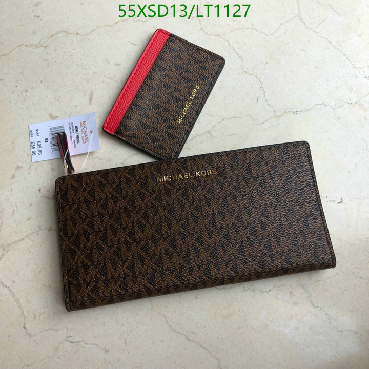 Michael Kors Bag-(Mirror)-Wallet-,Code: LT1127,$: 55USD