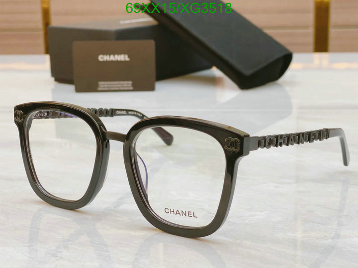 Glasses-Chanel, Code: XG3518,$: 69USD