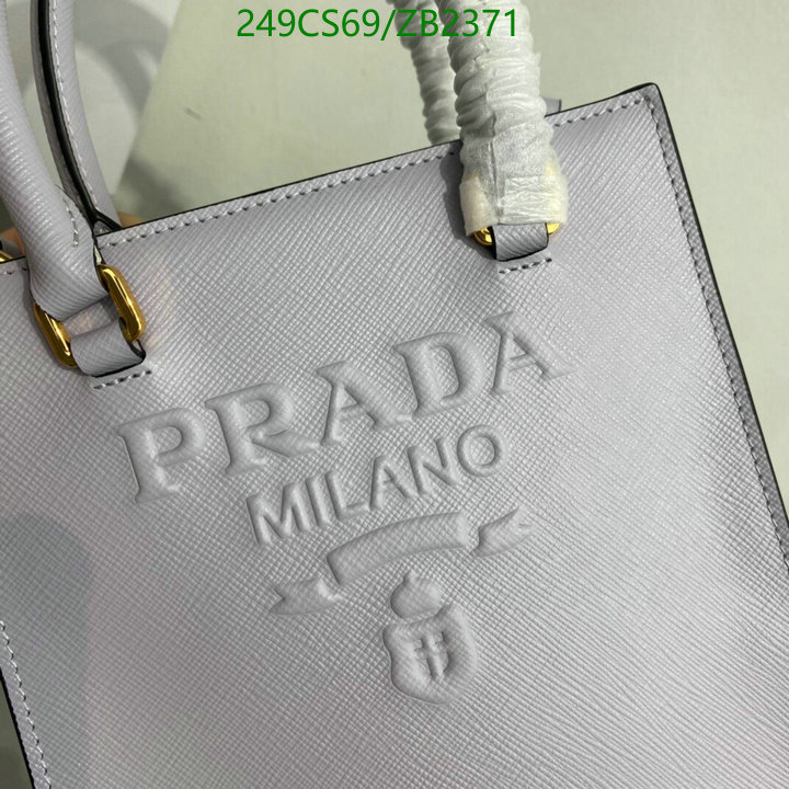 Prada Bag-(Mirror)-Diagonal-,Code: ZB2371,$: 249USD