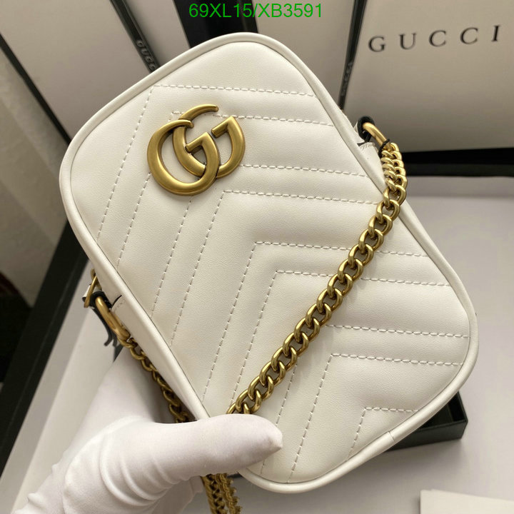 Gucci Bag-(4A)-Marmont,Code: XB3591,$: 69USD