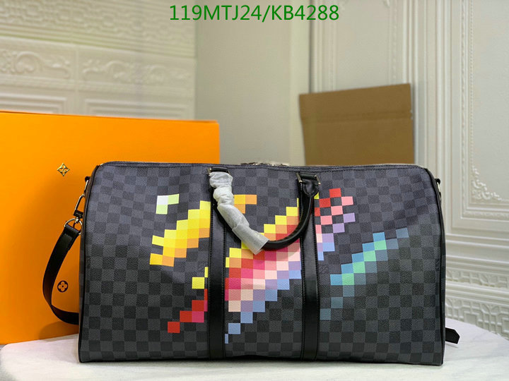 LV Bags-(4A)-Keepall BandouliRe 45-50-,Code: KB4288,$: 119USD