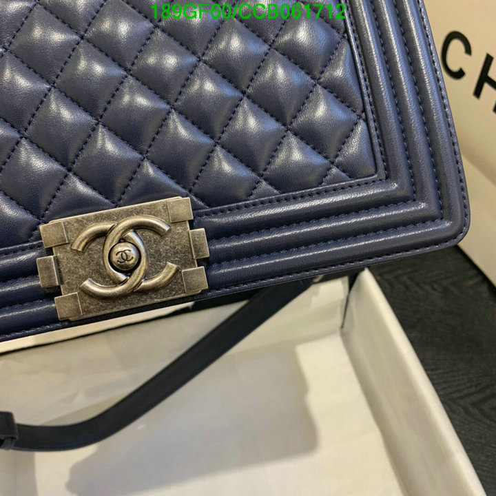 Chanel Bags -(Mirror)-Le Boy,Code: CCB061712,$: 189USD