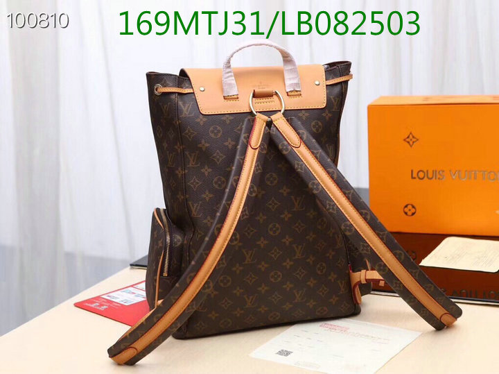 LV Bags-(4A)-Backpack-,Code: LB082503,$:169USD