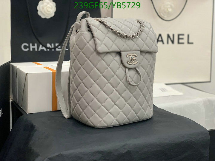 Chanel Bags -(Mirror)-Backpack-,Code: YB5729,$: 239USD