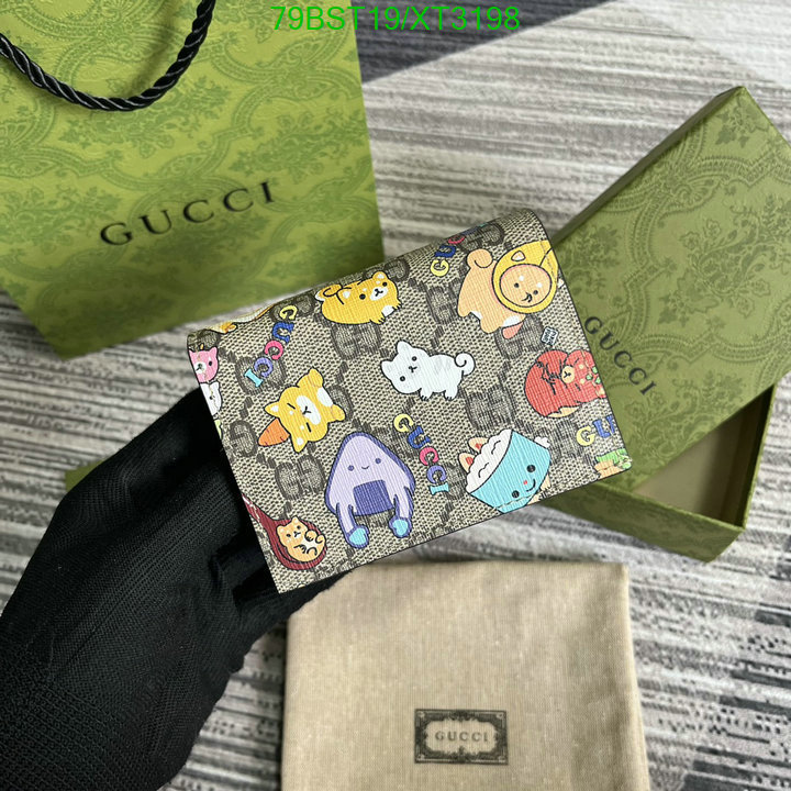 Gucci Bag-(Mirror)-Wallet-,Code: XT3198,$: 79USD