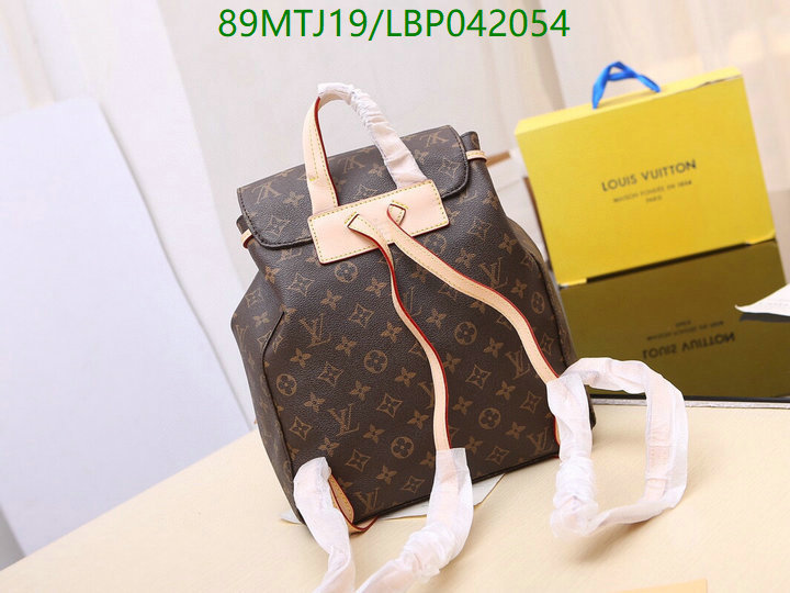 LV Bags-(4A)-Backpack-,Code: LBP042054,$: 89USD