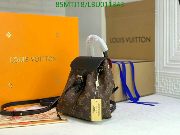 LV Bags-(4A)-Backpack-,Code: LBU011343,$: 85USD