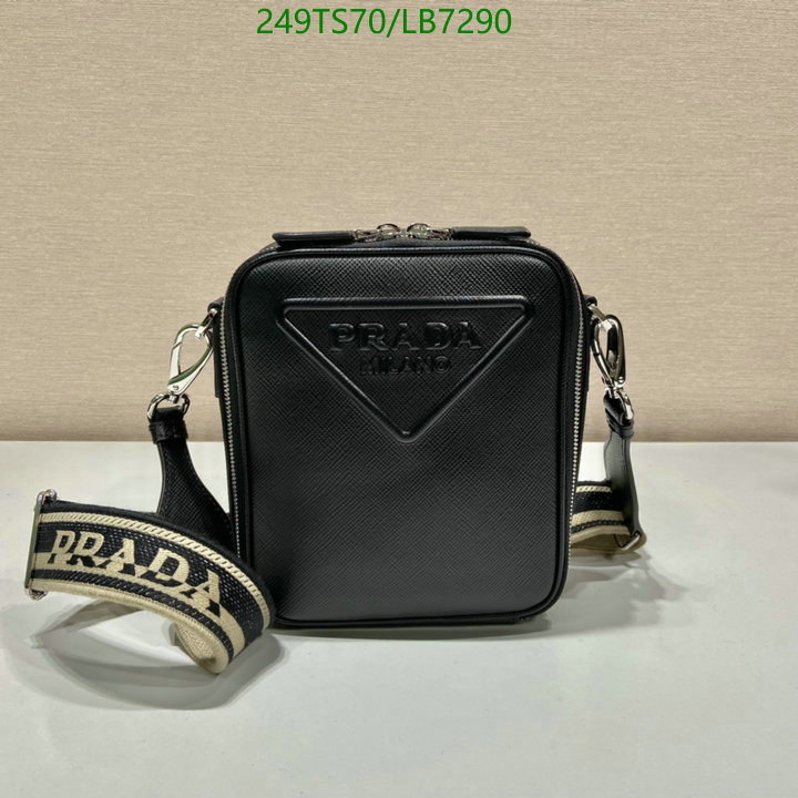 Prada Bag-(Mirror)-Diagonal-,Code: LB7290,$: 249USD