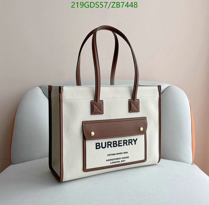 Burberry Bag-(Mirror)-Handbag-,Code: ZB7448,$: 219USD