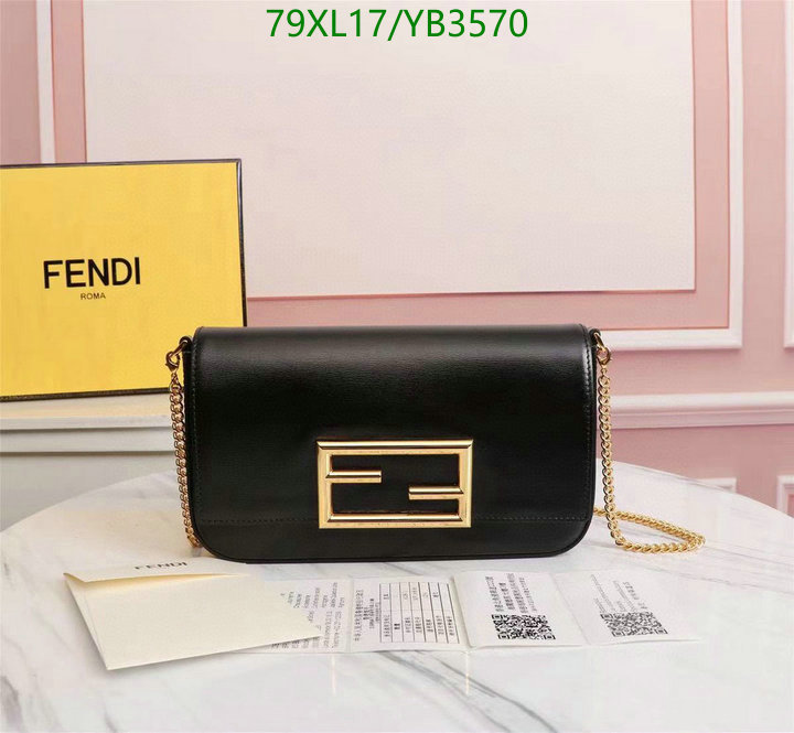 Fendi Bag-(4A)-Baguette-,Code: YB3570,$: 79USD