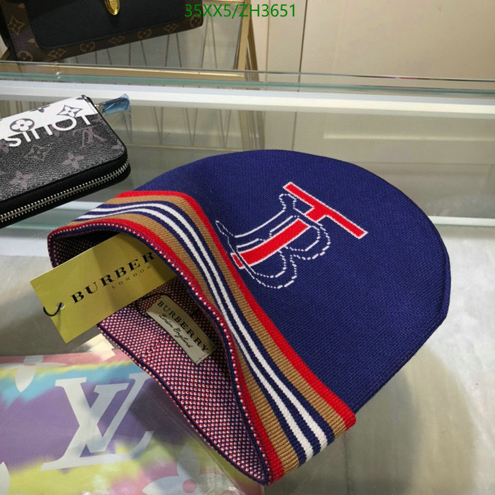 Cap -(Hat)-Burberry, Code: ZH3651,$: 35USD