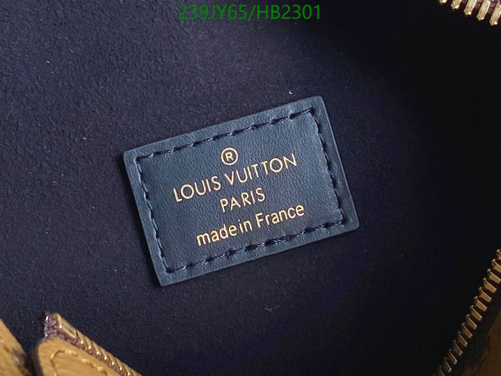 LV Bags-(Mirror)-Petite Malle-,Code: HB2301,$: 239USD