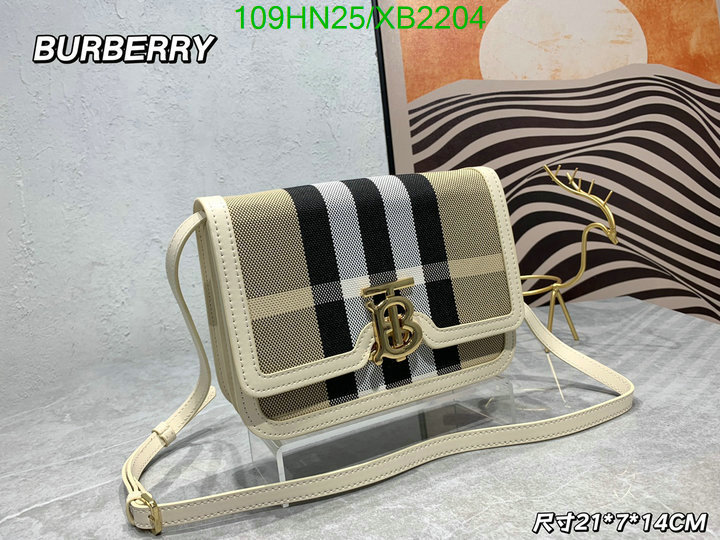 Burberry Bag-(4A)-Diagonal-,Code: XB2204,$: 109USD