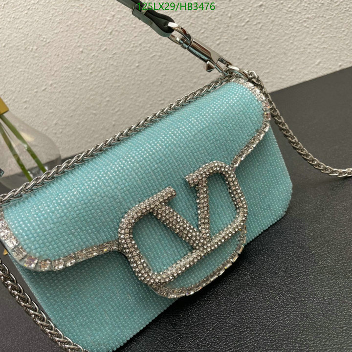 Valentino Bag-(4A)-LOC-V Logo ,Code: HB3476,$: 125USD