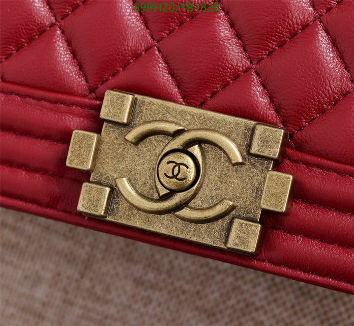 Chanel Bags ( 4A )-Le Boy,Code: YB1830,$: 89USD