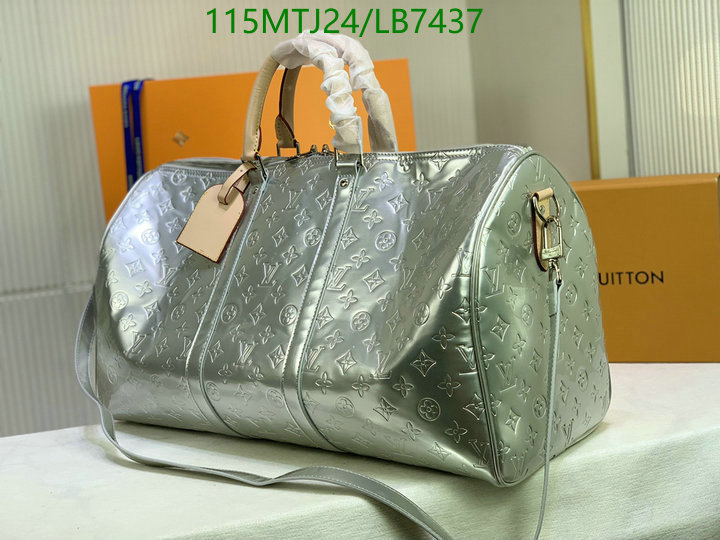 LV Bags-(4A)-Keepall BandouliRe 45-50-,Code: LB7437,$: 115USD