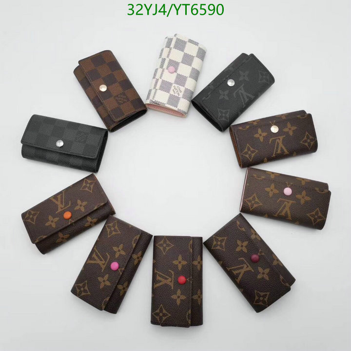 LV Bags-(4A)-Wallet-,Code: YT6590,$: 32USD