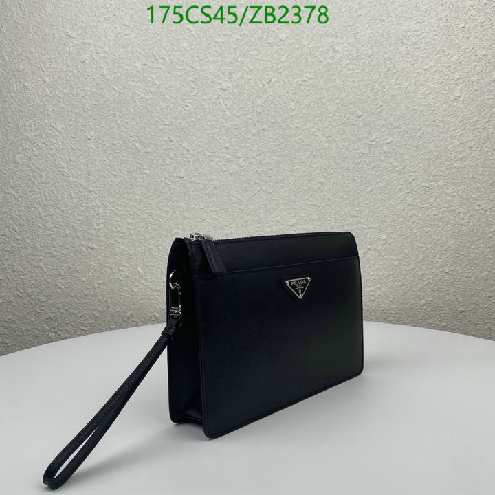 Prada Bag-(Mirror)-Clutch-,Code: ZB2378,$: 175USD