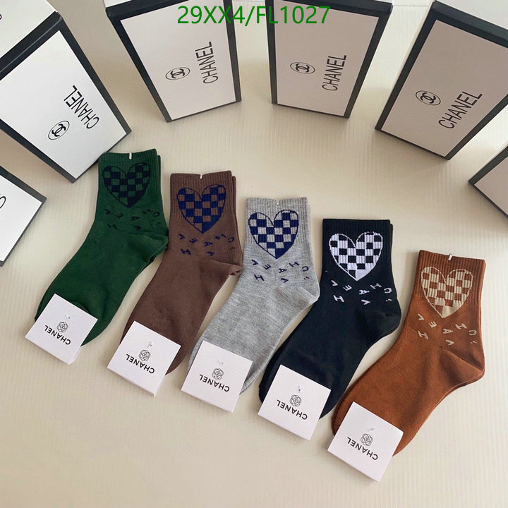 Sock-Chanel,Code: FL1026,$: 29USD