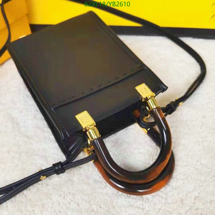 Fendi Bag-(4A)-Sunshine-,Code: YB2610,$: 82USD