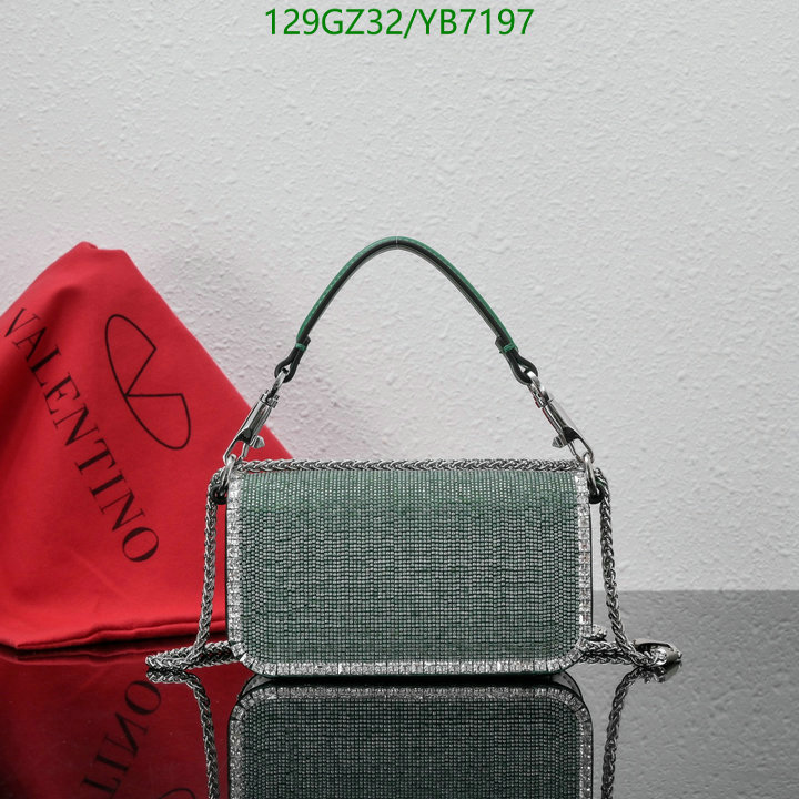 Valentino Bag-(4A)-LOC-V Logo ,Code: YB7197,$: 129USD