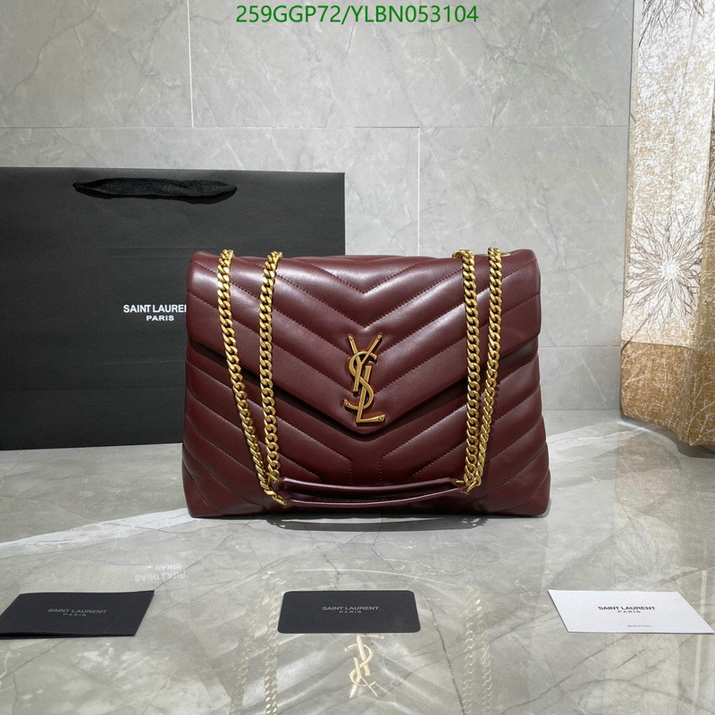 YSL Bag-(Mirror)-LouLou Series,Code: YLBN053104,$: 259USD