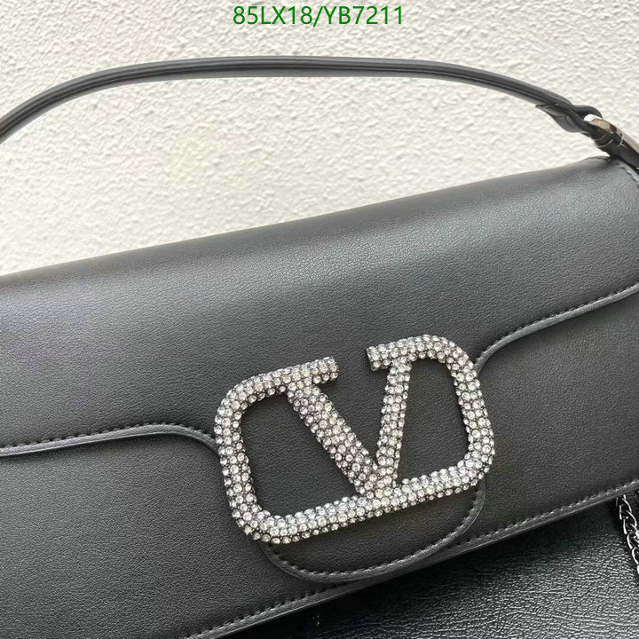 Valentino Bag-(4A)-LOC-V Logo ,Code: YB7211,$: 85USD