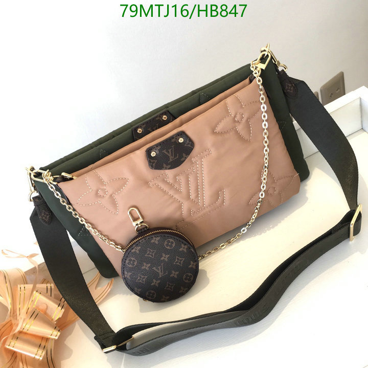 LV Bags-(4A)-New Wave Multi-Pochette-,Code: HB847,$: 79USD