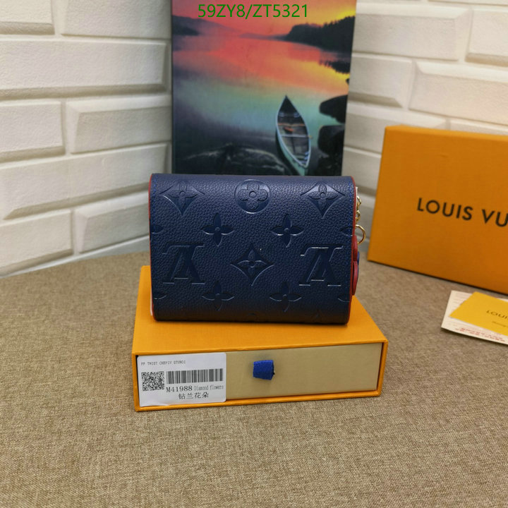 LV Bags-(4A)-Wallet-,Code: ZT5321,$: 59USD