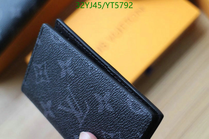 LV Bags-(4A)-Wallet-,Code: YT5792,$: 32USD