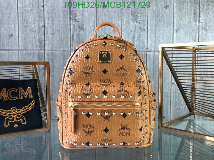 MCM Bag-(Mirror)-Backpack-,Code: MCB121729,$: 109USD