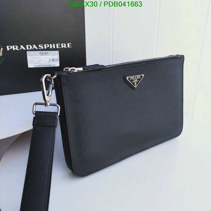 Prada Bag-(Mirror)-Clutch-,Code: PDB041663,$: 109USD