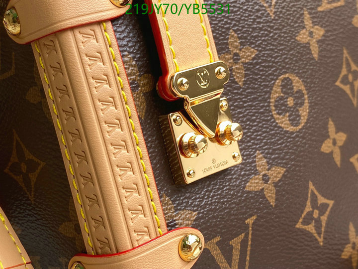 LV Bags-(Mirror)-Petite Malle-,Code: YB5531,$: 219USD