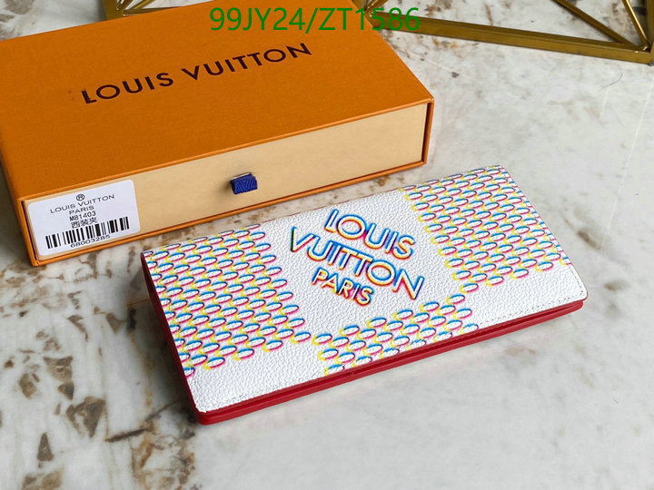 LV Bags-(Mirror)-Wallet-,Code: ZT1586,$: 99USD