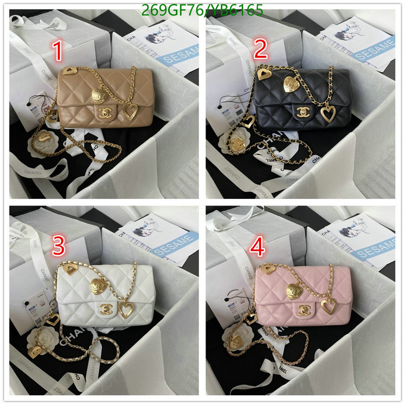 Chanel Bags -(Mirror)-Diagonal-,Code: YB6165,$: 269USD