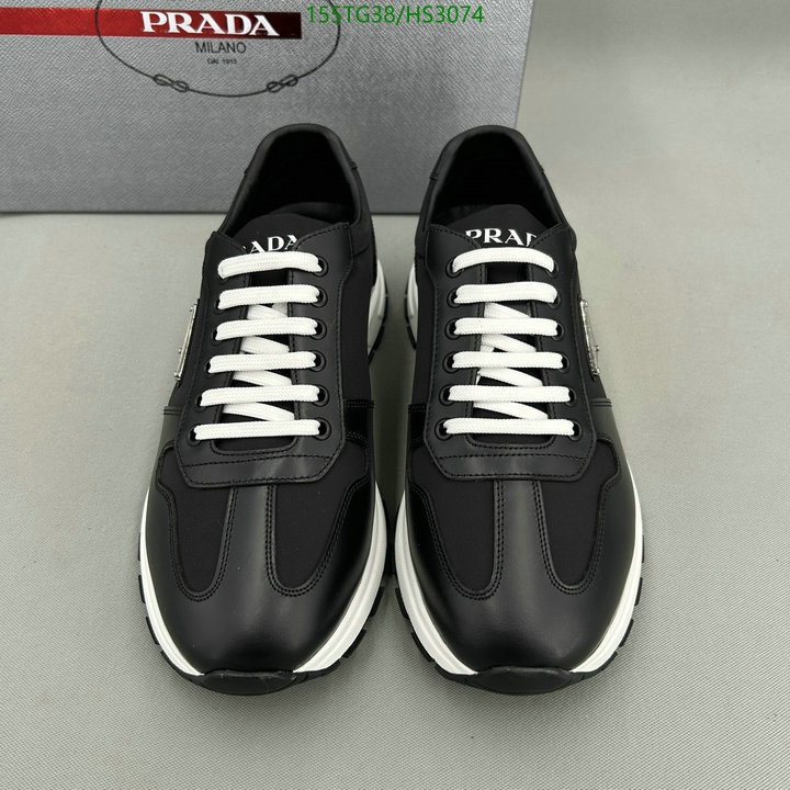 Men shoes-Prada, Code: HS3074,$: 155USD