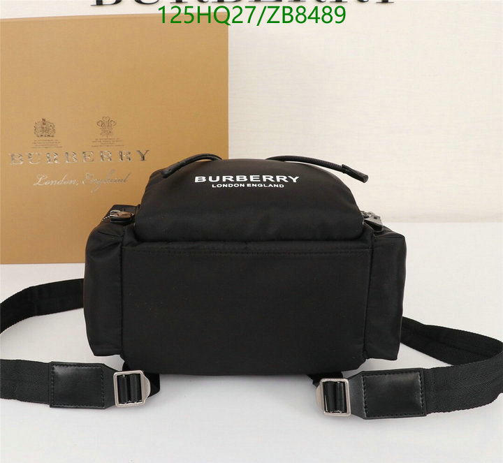 Burberry Bag-(4A)-Backpack-,Code: ZB8489,$: 125USD