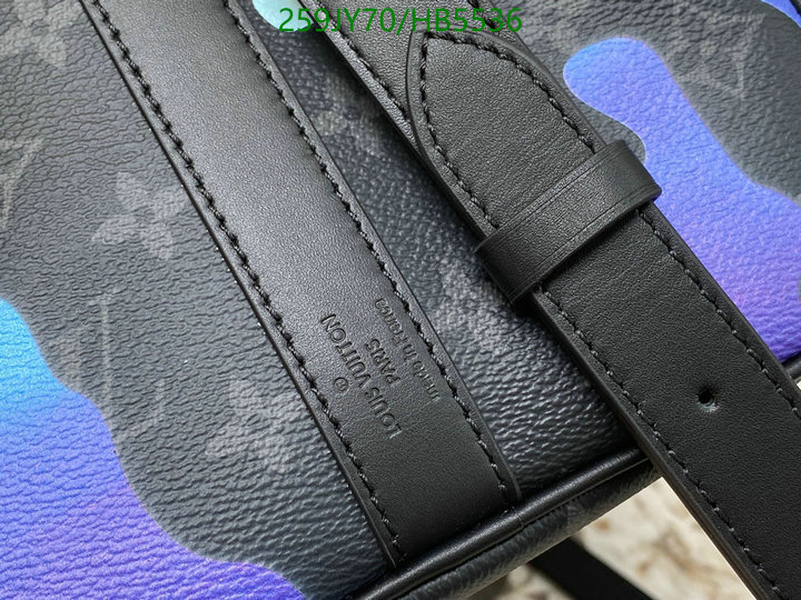 LV Bags-(Mirror)-Keepall BandouliRe 45-50-,Code: HB5536,$: 259USD