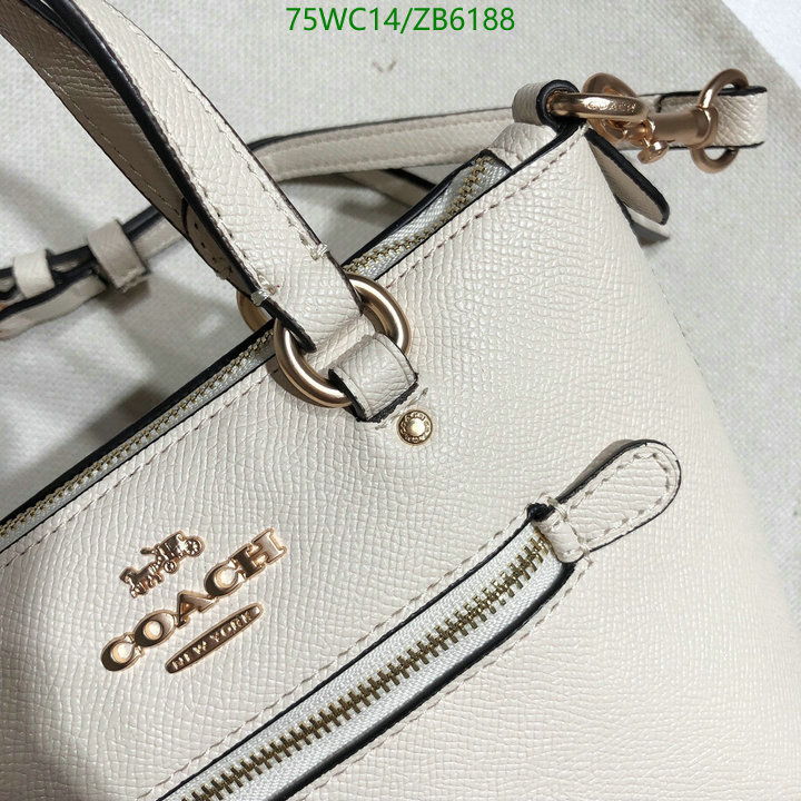 Coach Bag-(4A)-Handbag-,Code: ZB6188,$: 75USD