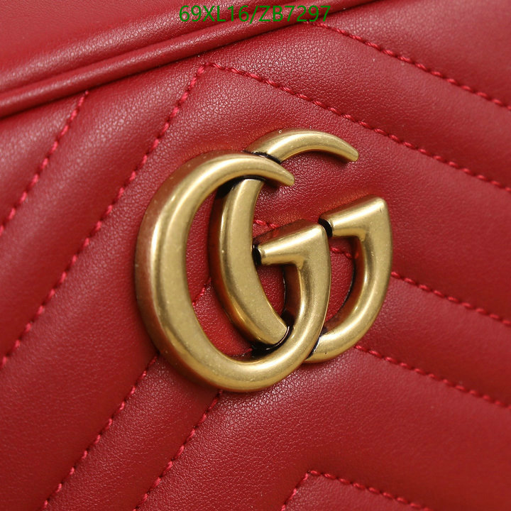 Gucci Bag-(4A)-Marmont,Code: ZB7297,$: 69USD