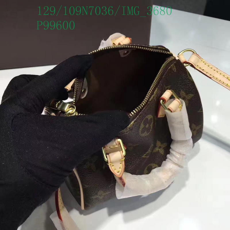 LV Bags-(Mirror)-Speedy-,Code：LB113086,$: 129USD