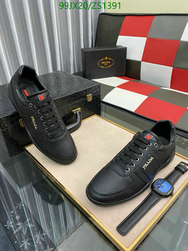 Men shoes-Prada, Code: ZS1391,$: 99USD