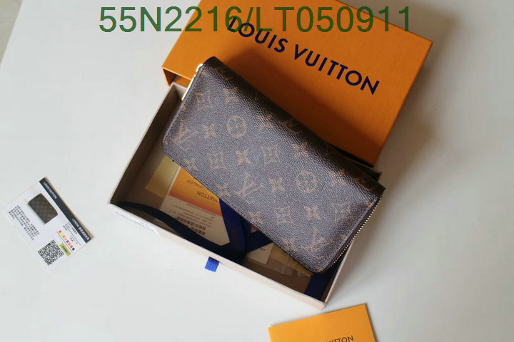 LV Bags-(Mirror)-Wallet-,Code:LT050911,$: 55USD