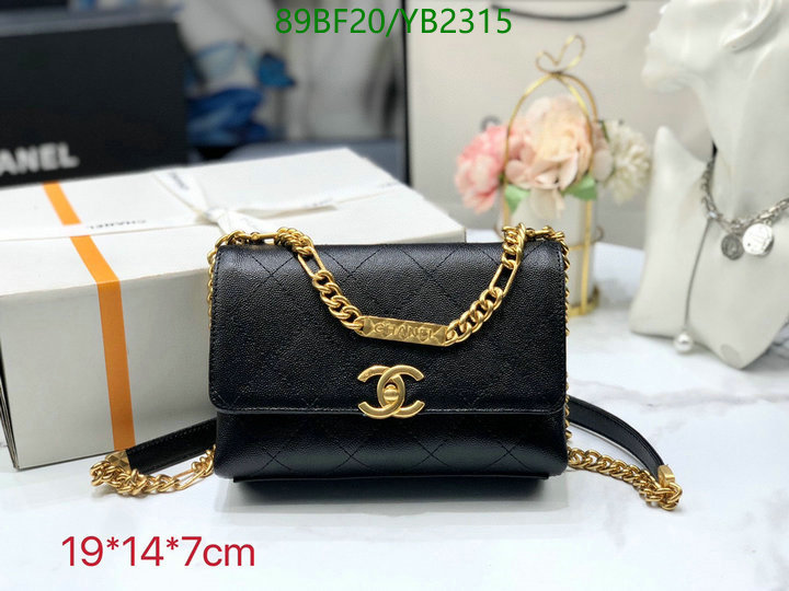 Chanel Bags ( 4A )-Diagonal-,Code: YB2315,$: 89USD